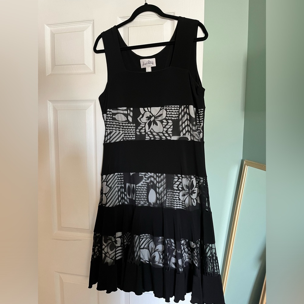 Joseph Ribkoff black dress.